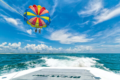 STOCKSSUTRA Water Sport Template Parasailing